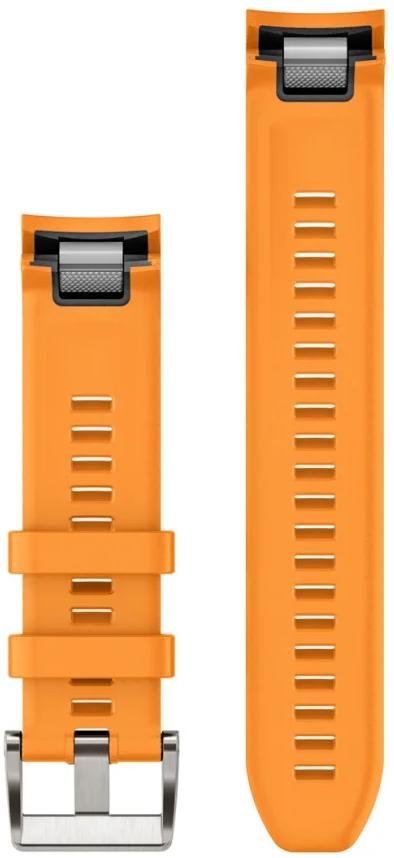 Ремінець Garmin for MARQ Gen 2 - 22mm QuickFit Silicone Strap Spark Orange (010-13225-04)