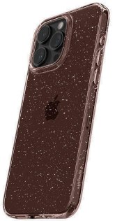 Чохол Spigen for Apple iPhone 15 Pro - Liquid Crystal Glitter Rose Quartz (ACS06702)