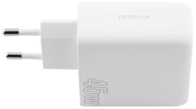 Зарядний пристрій Proove Silicone Power QC 3.0 PD 3.0 45W White (WCSP45110002)