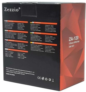 Кулер Zezzio ZA-120 3in1 Kit