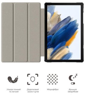 Чохол для планшета ArmorStandart for Samsung Tab A9 Plus - Smart Case Black (ARM70990)