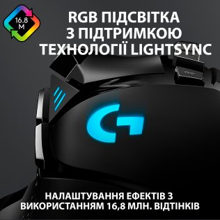 Миша Logitech G502 Hero High Performance (910-005470)