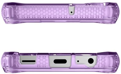Чохол iTSkins for Samsung A15 - HYBRID R CLEAR Light Purple (SGA1-SPECM-LIPP)