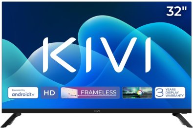 Телевізор LED Kivi 32H730QB (Android TV, Wi-Fi, 1366x768)