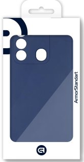 Чохол ArmorStandart for Tecno Spark Go 2022 KG5 - Matte Slim Fit Camera cover Blue (ARM69067)