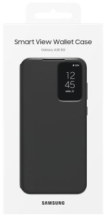 Чохол Samsung for Galaxy A35 A356 - Smart View Wallet Case Black (EF-ZA356CBEGWW)