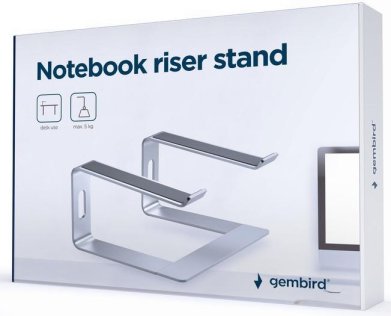 Підставка для ноутбука Gembird NBS-D1-01 Silver