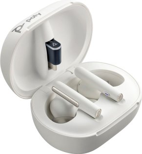 Навушники Poly Voyager Free 60 Plus Earbuds with BT700C/TSCHC White (7Y8G6AA)