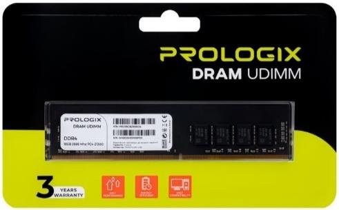  Оперативна пам’ять ProLogix DDR4 1x16GB (PRO16GB2666D4)