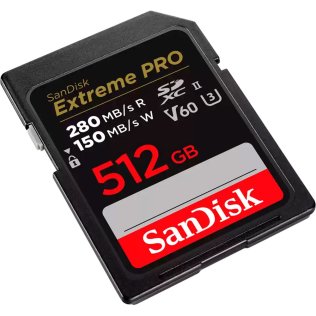 FLASH пам'ять SanDisk Extreme Pro V60 UHS-II U3 SDXC 512GB (SDSDXEP-512G-GN4IN)