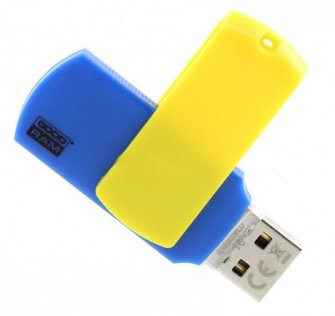 Флешка USB GOODRAM Colour Ukraine 8 ГБ (UCO2-0080BYR11)