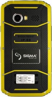 Смартфон Sigma X-treme PQ31 жовтий/чорний