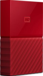 Зовнішній жорсткий диск Western Digital My Passport 2 ТБ червоний