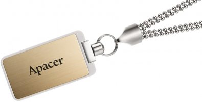 Флешка USB Apacer AH121 8GB AP8GAH121C-1 Champagne Gold