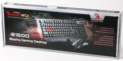 Клавіатура+миша, A4 Tech B1500 USB Чорна 