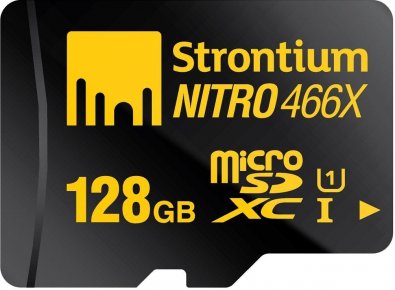 Карта пам'яті STRONTIUM Micro SDXC 466X 128GB SRN128GTFU1R