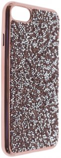 Чохол TBW for iPhone 7 - Rock Crystal TPU Case Rose Gold