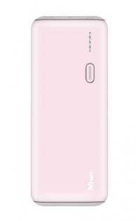 Батарея універсальна Trust PWB-100 Power Bank 10000mAh Pink (22263)