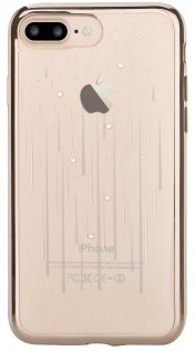 Чохол Devia for iPhone 7Plus/8Plus - Crystal Meteor soft case Champagne Gold