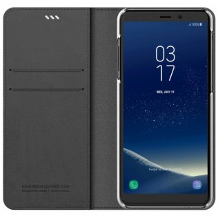 Чохол Araree for Samsung A730 / A8 Plus 2018 - Mustang Diary Grey (AR10-00288B)