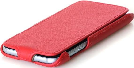 for Samsung J5 (2017) J530 - Flip Luxe Red