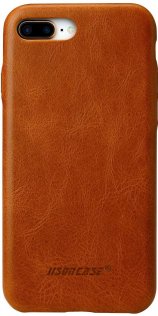 Чохол JISON for iPhone 7/8 Plus - Leather Case Brown (JS-I8L-14A20)