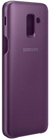 for J6 2018/J600 - Wallet Cover Purple
