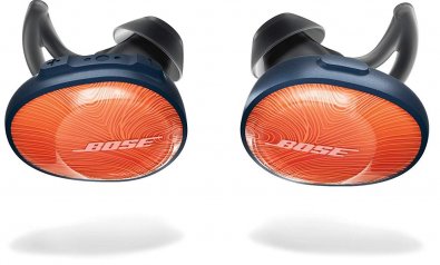 Навушники BOSE SoundSport Free Orange/Blue (SS free orange)