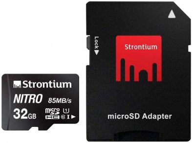 Карта пам'яті STRONTIUM Nitro Micro SDHC 32GB SRN32GTFU1QA
