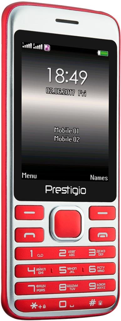 Мобільний телефон Prestigio Grace A1 1281 DS Red (PFP1281DUORED)