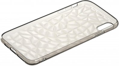 Чохол-накладка 2E для Apple iPhone XS Max - Basic Diamond Transparent/Black