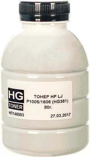 Тонер HG Technology for HP LJ P1005/1606 80g Black