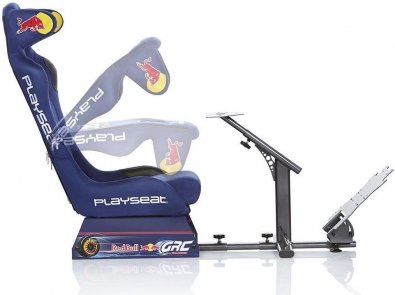 Крісло ігрове Playseat Evolution Red Bull Global Rally Cross, з кріпленням для керма та педалей, Blue