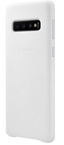 Чохол Samsung for Galaxy S10 G973 - Leather Cover White (EF-VG973LWEGRU)