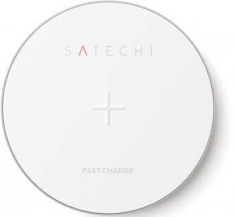 Зарядний пристрій Satechi Aluminum Wireless Charger Silver (ST-WCPS)