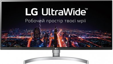 Монітор LG UltraWide 34WK650-W White