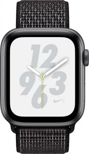  Смарт годинник Apple Watch Nike+ Series 4 GPS 40mm Space Grey Aluminium Case with Black Nike Sport Loop (MU7G2)