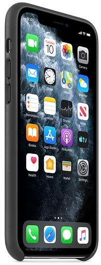 Чохол-накладка Apple для iPhone 11 Pro - Leather Case Black
