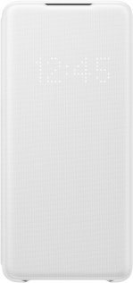 Чохол Samsung for Galaxy S20 Plus G985 - LED View Cover White (EF-NG985PWEGRU)