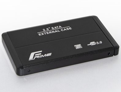 Кишеня зовнішня Frime HDD/SSD USB3.0 Black (FHE20.25U30)