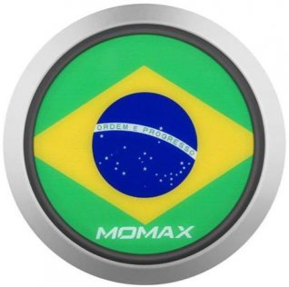 Зарядний пристрій Momax Q. Pad Fast Wireless Charger Brazil World Cup Limited Edition (UD3BZ)