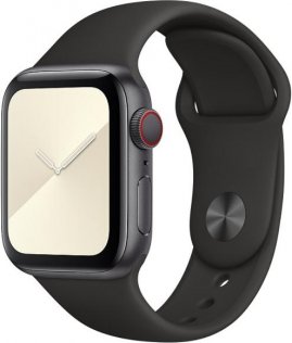 Ремінець HiC for Apple Watch 42mm - Silicone Case Black