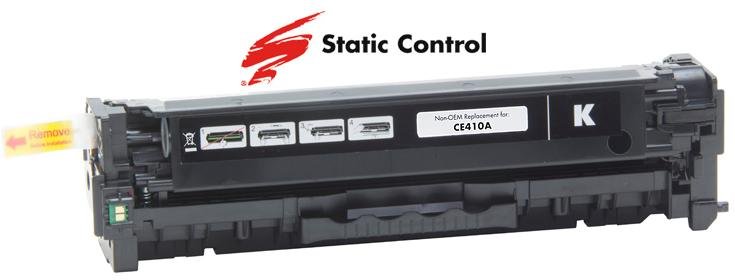 Совместимый картридж HP CLJP CE410A (305A) Static Control Black (002-01-SE410A)