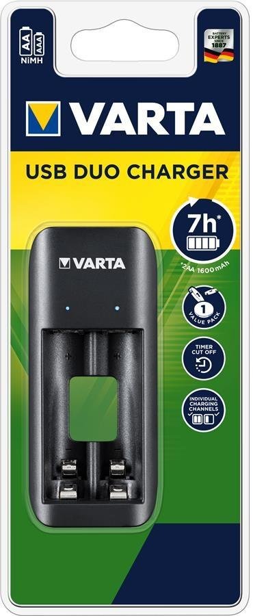 Зарядний пристрій Varta Value USB Duo Charger (57651101401)
