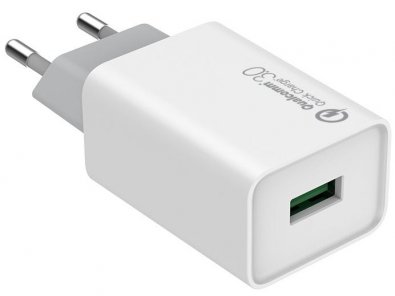 Зарядний пристрій ColorWay Quick Charge 3.0 1xUSB 18W White (CW-CHS013Q-WT)