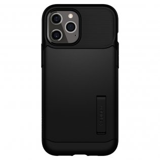 Чохол-накладка Spigen для iPhone 12 Pro Max - Slim Armor Black