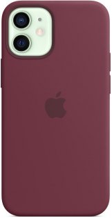 Чохол Apple for iPhone 12 Mini - Silicone Case with MagSafe Plum (MHKQ3)
