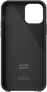 Чохол Native Union for iPhone 12 Mini - Clic Canvas Case Slate (CCAV-BLK-NP20S)