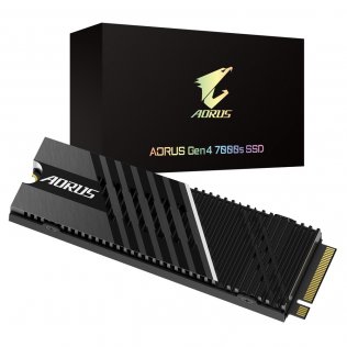 Твердотільний накопичувач Gigabyte Aorus Gen4 7000s 2280 PCIe 4.0 x4 NVMe 2TB (GP-AG70S2TB)