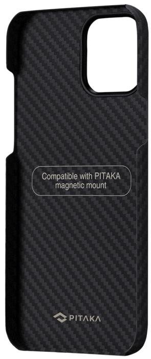 Чохол Pitaka iPhone 12 Mini - MagEZ Case Twill Black/Grey (KI1201PPP)